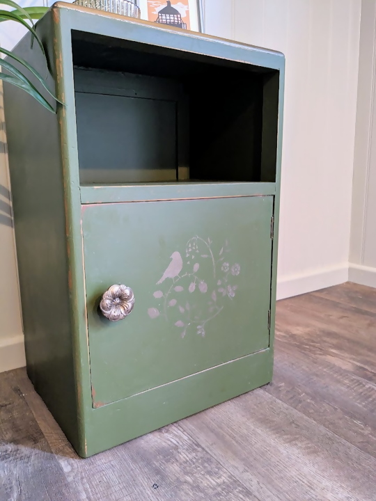 Painted Bedside Table R24021 6