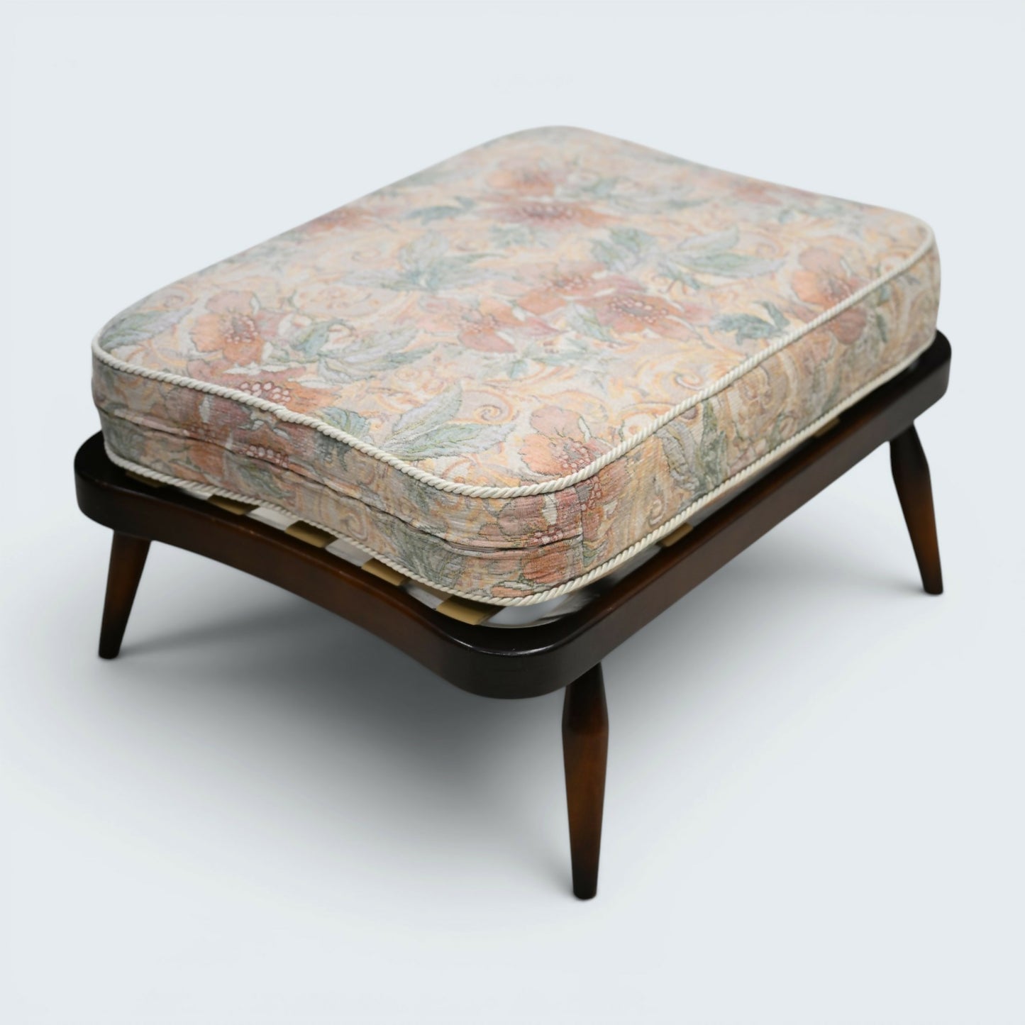 Ercol Extension Footstool Ercol's Dark Finish With New Webbing FREE UK Delivery