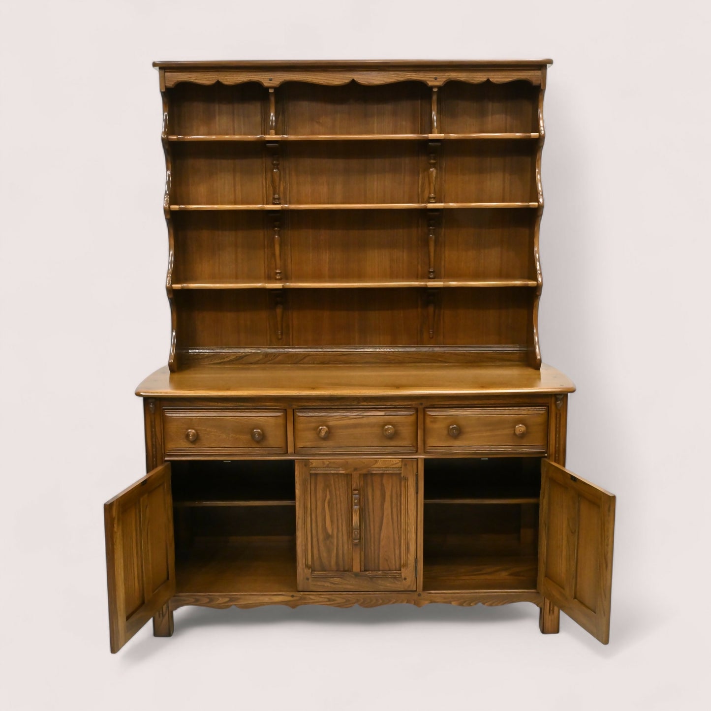 Ercol Furniture Lavenham Dresser Drawers Cupboards Golden Dawn FREE UK Delivery*. SBR10373/2404E