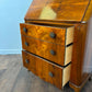Early 20th Queen Anne Style Figured Walnut Bureau