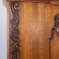 Wardrobe Vintage French Style Four Door Carved Armoire Cabinet LOT 6147