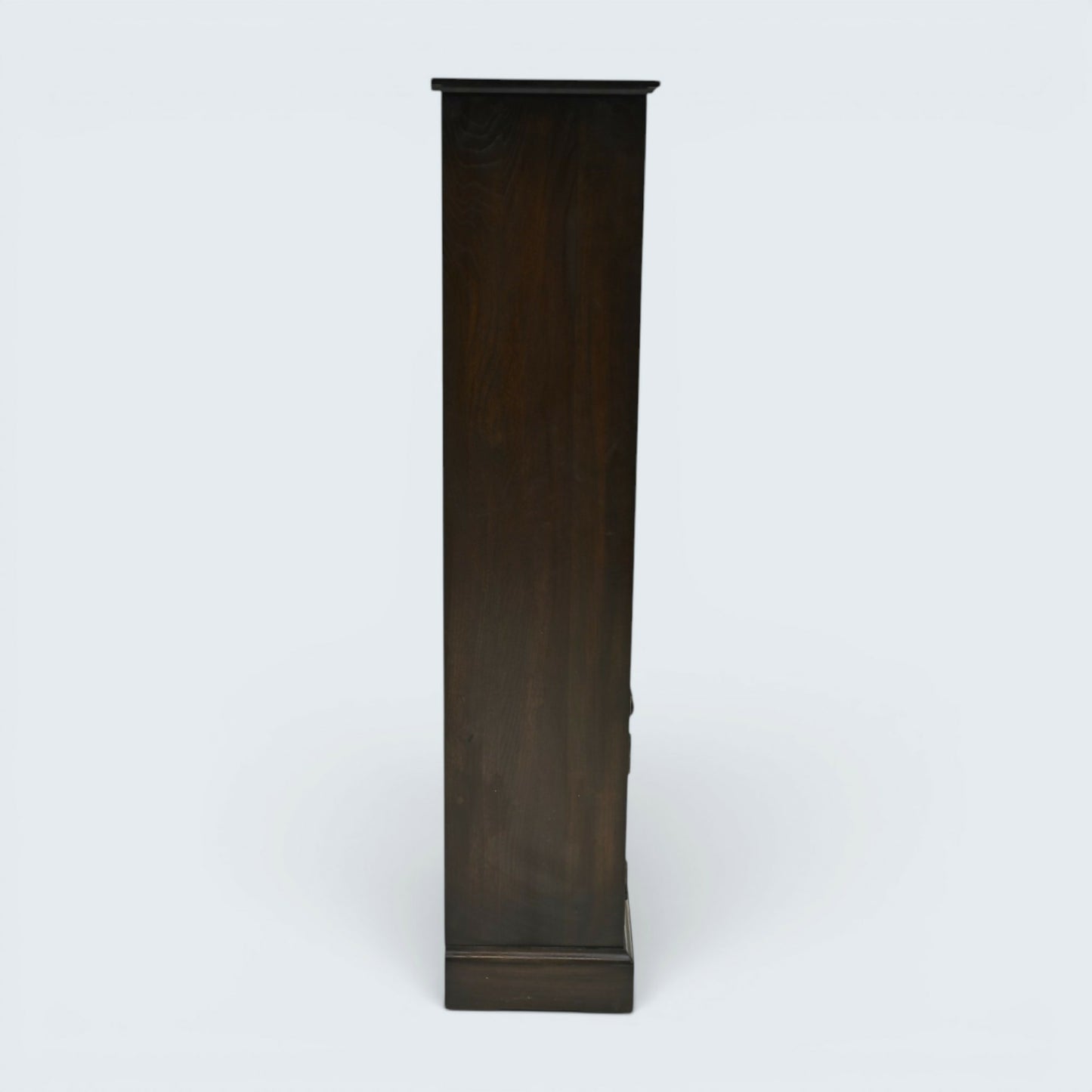 Ercol Wide Medium Bookcase 3 Shelves Cupboard Dark Finish FREE UK Delivery*