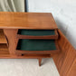 Vintage Mid Century Danish Large Teak Sideboard Drinks Cabinet