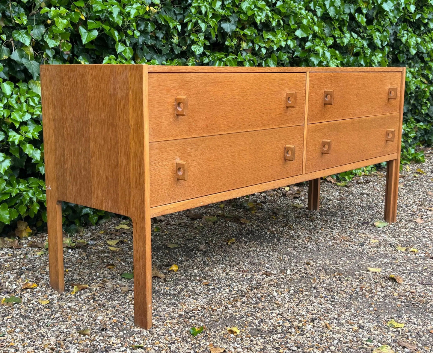 Vintage 1970's 'Savana Range' Oak Chest Of Drawers By Stag