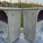 Hand Painted Pine Bedside Cabinets