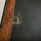 Antique Mahogany Writing Table Desk with Leather Top
