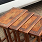 Vintage Oriental Nest Of Tables, Perfect Coffee / Lamp Tables
