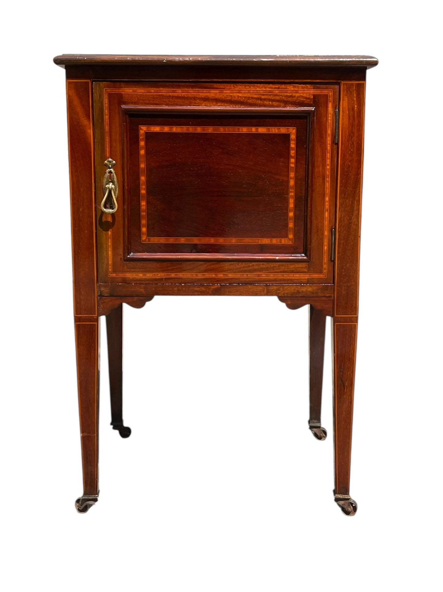 Antique Mahogany Edwardian bedside cupboard