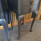 Navy blue bedside tables