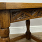 Pair of Bedside Tables Vintage French Oak Nightstands Carved Cabinets LOT 6212