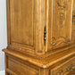 Cabinet Vintage French Louis XVI Oak Display Buffet Carved Sideboard LOT 6316