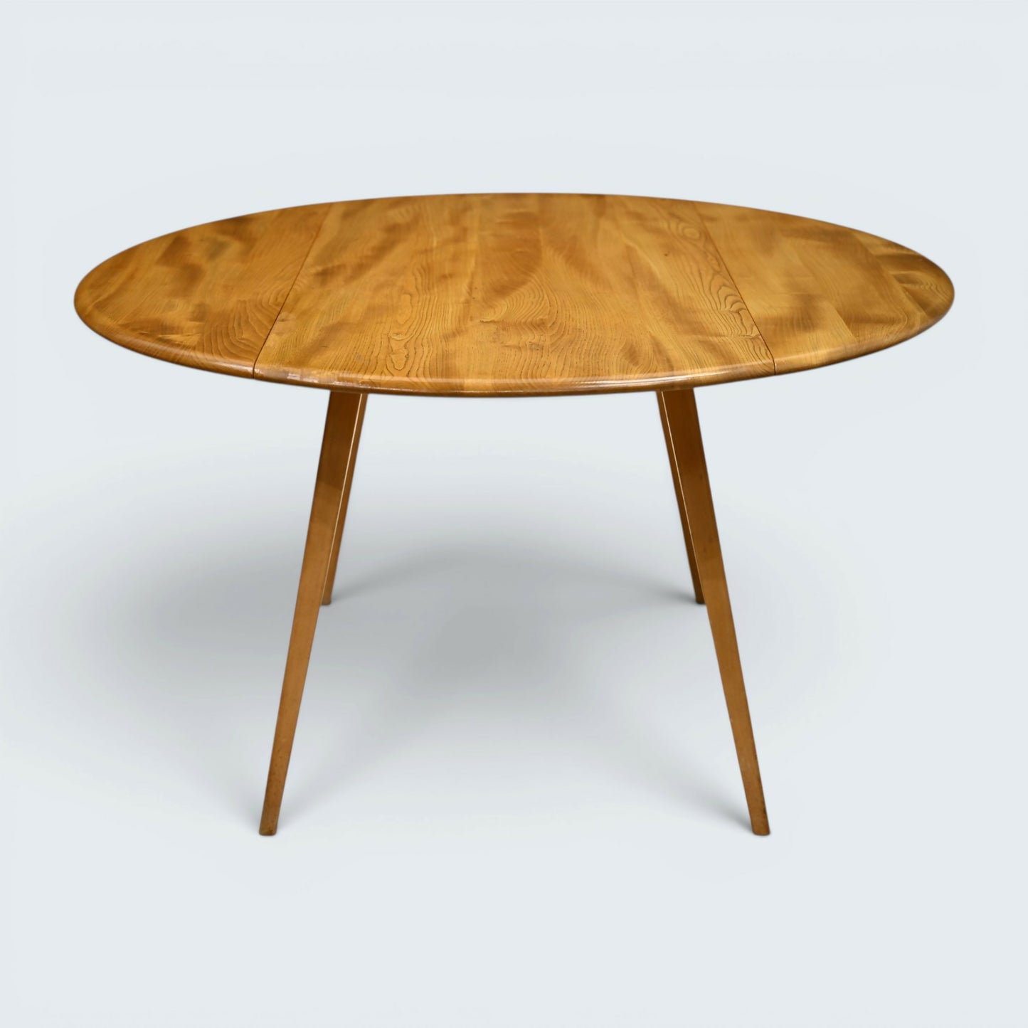 Ercol Drop Leaf Dining/Kitchen Table #384 Light Finish Elm Top FREE UK Delivery*