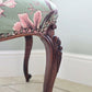 Stool, Rosewood, Fully Reupholstered in House of Hackney 'Atemis'.