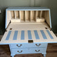 Blue Vintage Writing Bureau