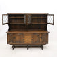 Raised Oak Dresser Cupboards Drawers Display Cabinets By Webber FREE UK Delivery
