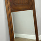 Mirror Antique French Style Oak Carved Decorative Frame Wall Mirror LOT 6276