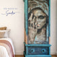 Hand-Painted Artisan Wardrobe - The "Enigma"