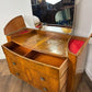 Vintage Art Deco Walnut Wilkin Dressing Table
