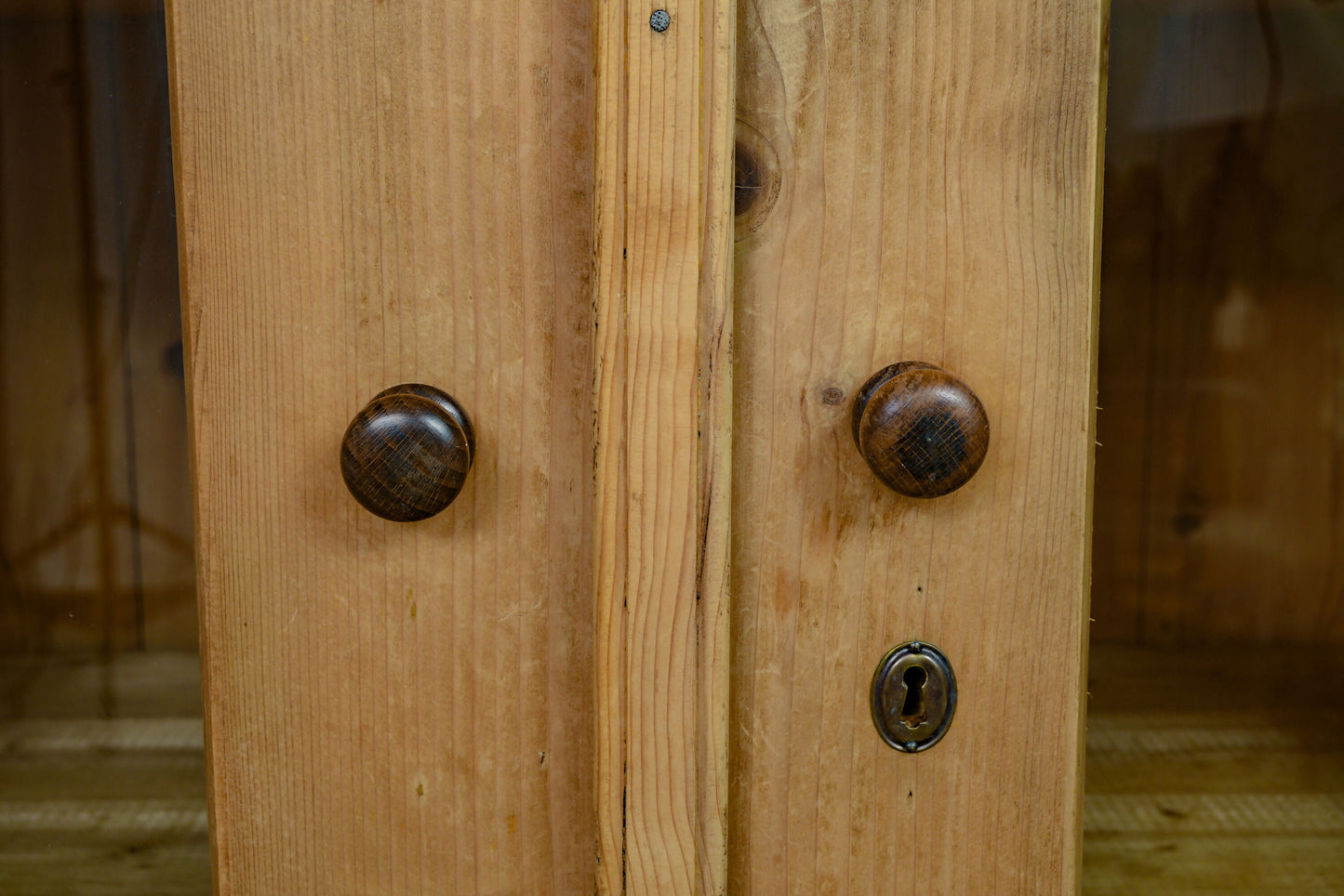 Farmhouse Pine Pantry Larder Cupboard / Housekeepers Cupboard / Wardrobe