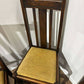 Vintage Set of Five Oak Dining Chairs