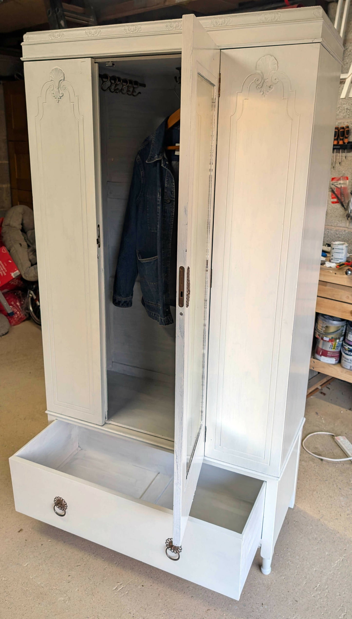 100 Year Old Vintage Upcycled Wardrobe