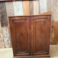 Antique Late Georgian Mahogany Estate Hall Actuary Bank Drawers Cupboard, C1800