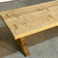 Stunning Large French Bleached Oak Farmhouse Dining Table