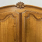 Wardrobe Vintage French Louis XVI Style Oak Four Door Carved Armoire LOT 4824
