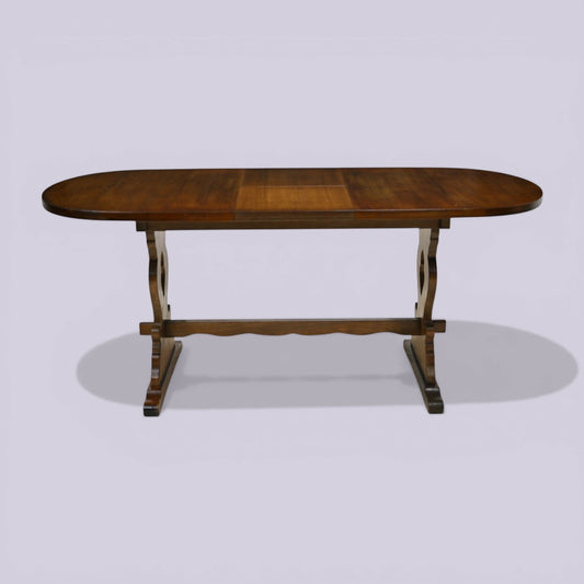 Old Charm Style Extending Dining Table Seats 6 to 8 Places FREE UK Delivery