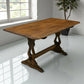 Vintage Oak Country Kitchen Table Refectory Style Refinished FREE UK Delivery. SBR10934/1209E
