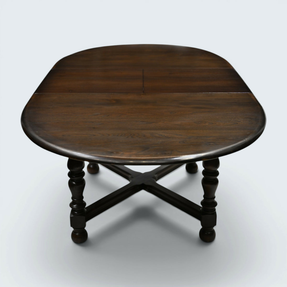 Ercol Woburn Extending Dining Table D End Seats 10 Model 705 Dark FREE Delivery