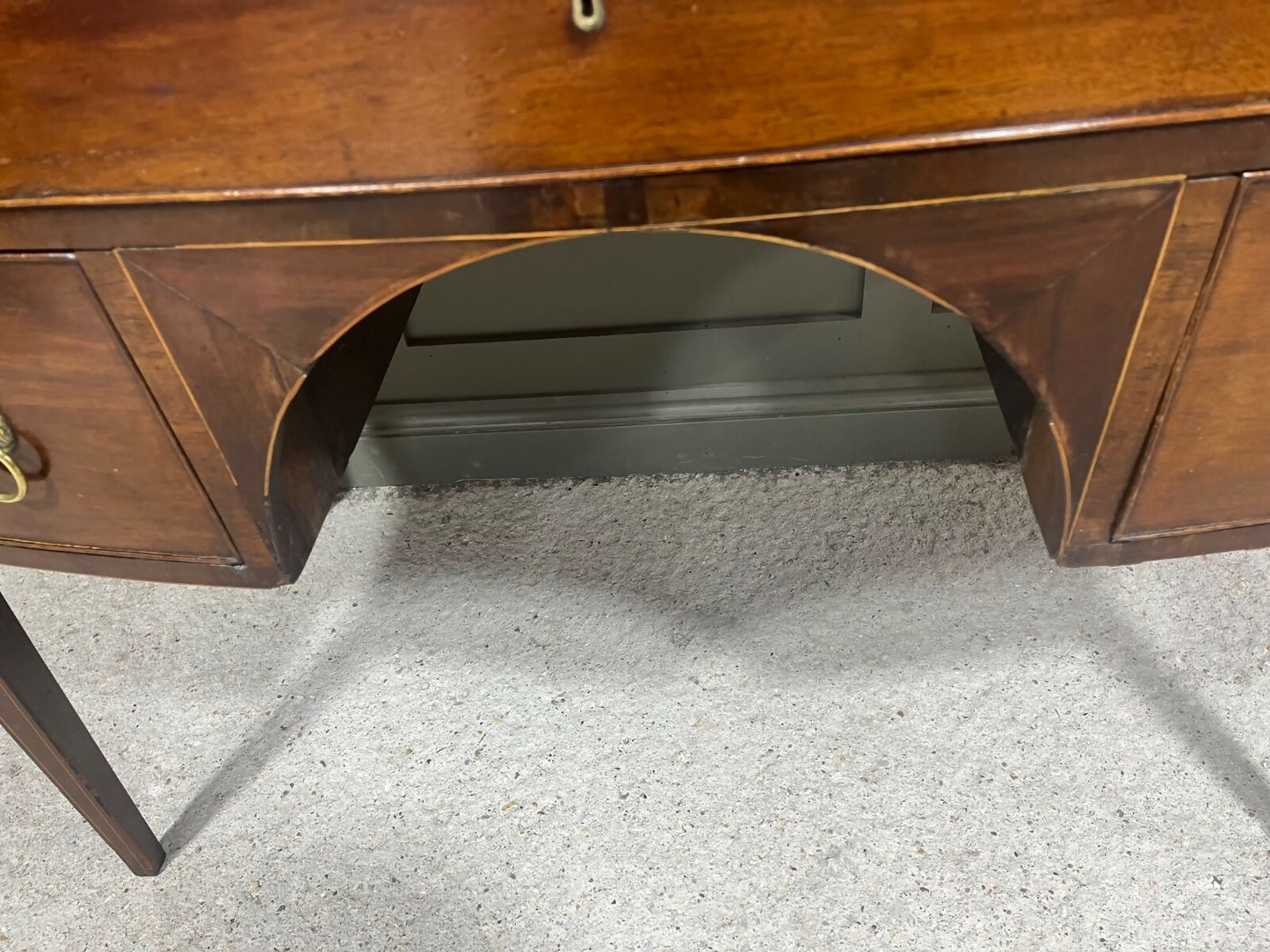 Georgian Desk Knee Hole Style Vintage Desk Early 1800’s