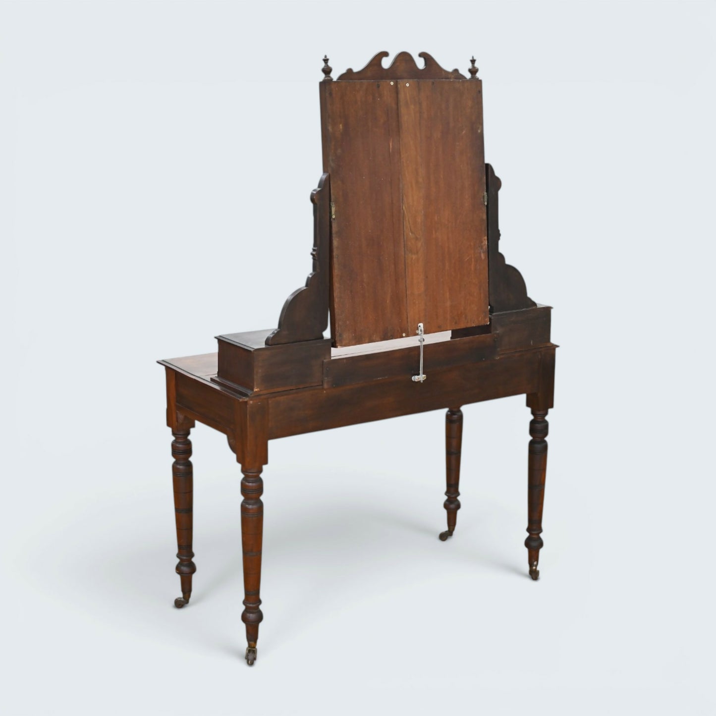Antique Dressing Table Edwardian Bevelled Mirror Drawers FREE UK Delivery
