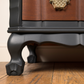 Upcycled Vintage Chest of Drawers | Black & Walnut | South African Furniture