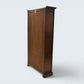 Old Charm Tall Bookcase Finish 5 Shelves Tudor Brown Carvings FREE UK Delivery*