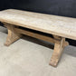 Bleached Oak Farmhouse Dining Table