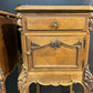 Lovely Pair French Walnut Bedside Cabinets