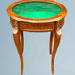 Walnut and Gilt Metal Bijouterie Table