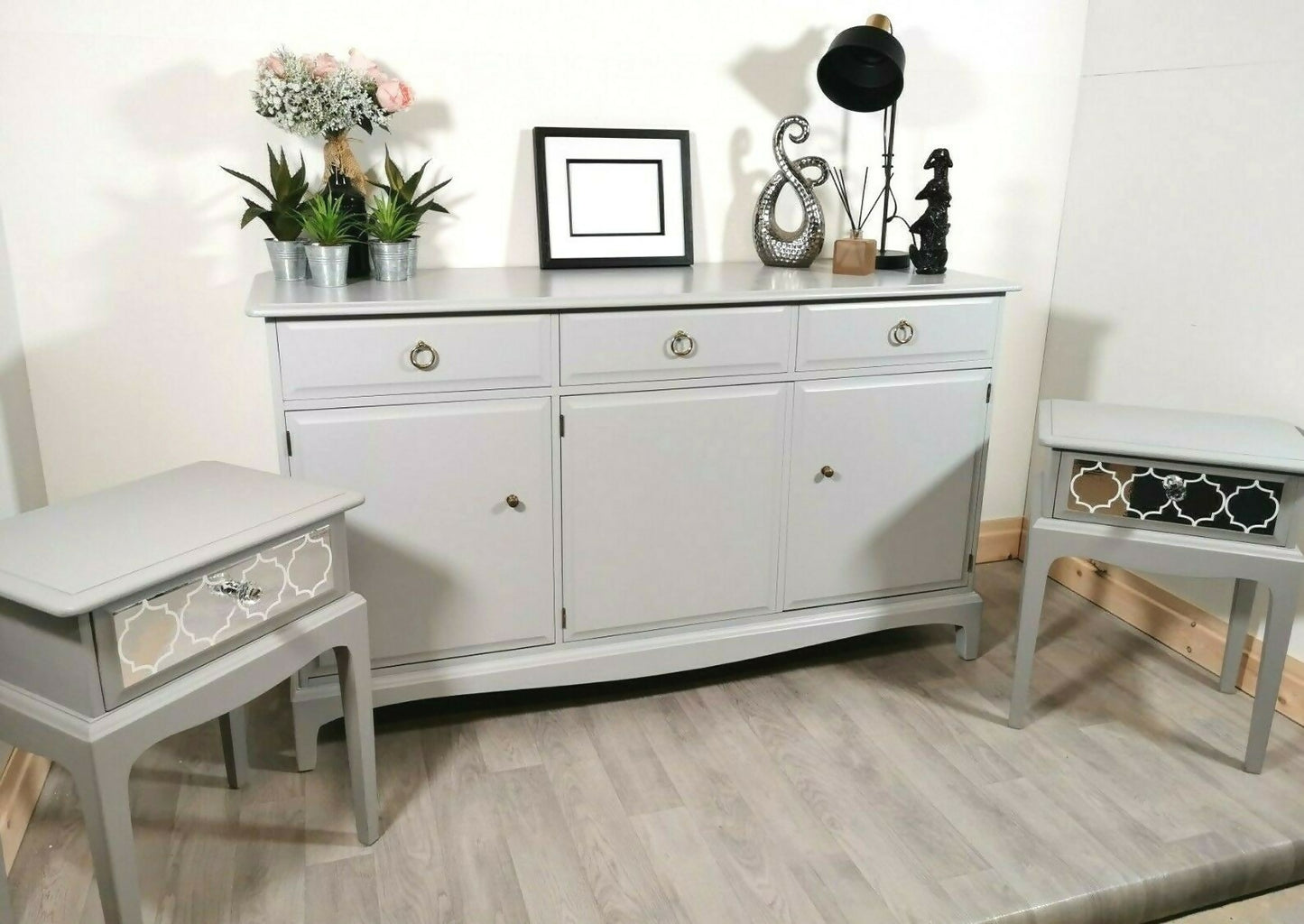 Stag White Vintage Sideboard