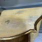 Vintage Yellow Painted Chest Of Drawers Italian Origin Gilded Banding Late 1890’s