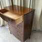Vintage Tallboy Early Mid Century Chest Of Drawers Retro Scandi Danish R1207