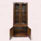 Ercol Tall Narrow Cupboard Display Cabinet Fruitwood Finish FREE UK* Delivery. SBR9628/0710D