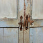 Rustic Reclaimed Wooden Light Blue Cupboard
