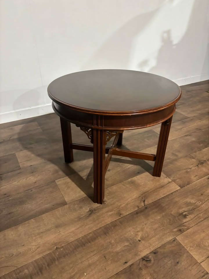 Reproduction Mahogany Circular Coffee Tablebb