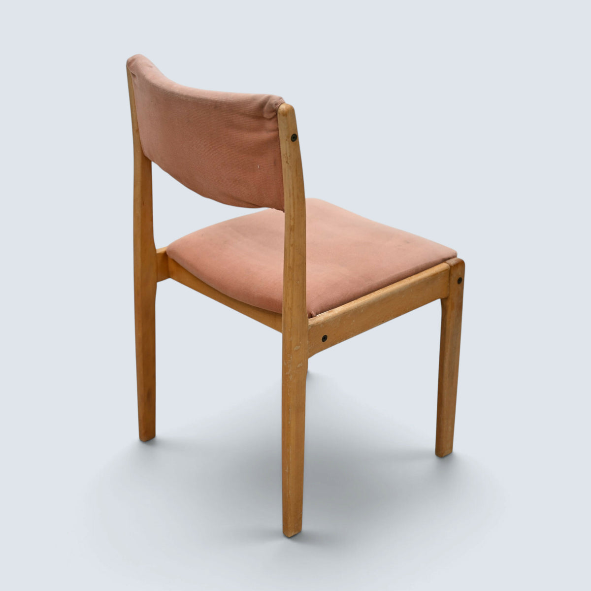 4 G Plan Style Dining Pink Upholstered Retro Velour Chairs FREE UK Delivery*