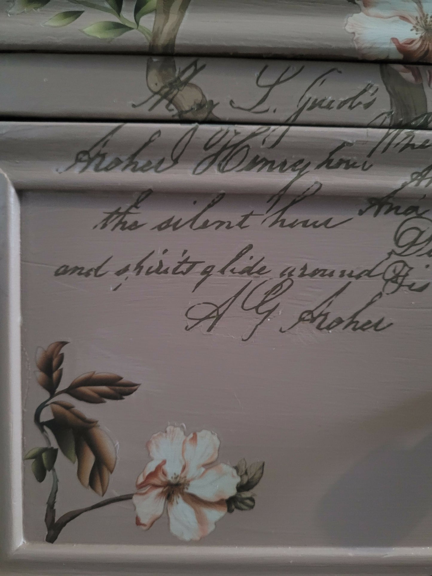 The Hummingbird Collection: A Bespoke Artisan Chest of Drawers