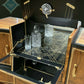 Art Deco cocktail cabinet, drinks bar, "Decometric"