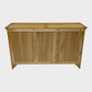 Light Oak Sideboard 2 Cupboards 3 Central Drawers Shelves FREE UK Delivery*. SBR10990/0110E