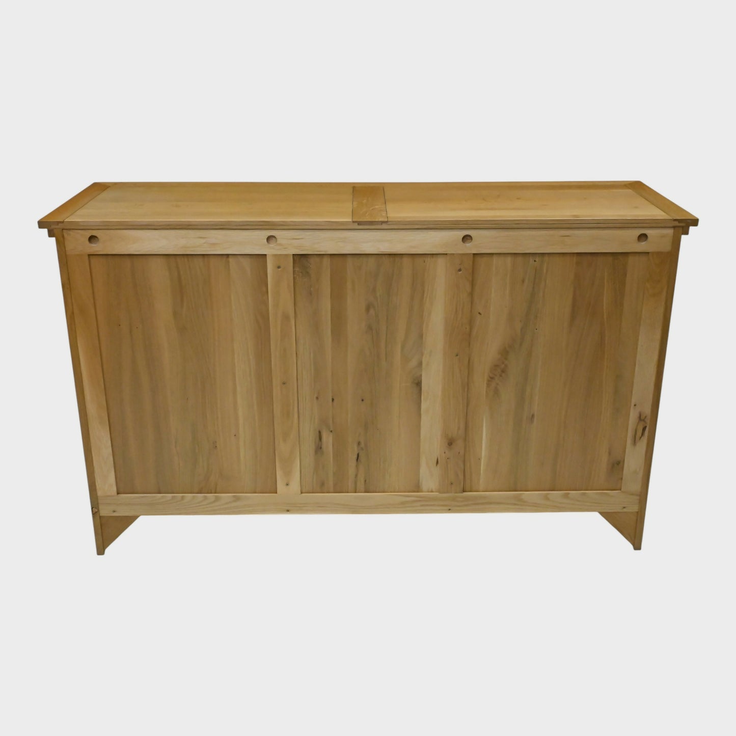 Light Oak Sideboard 2 Cupboards 3 Central Drawers Shelves FREE UK Delivery*. SBR10990/0110E