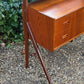 Vintage 1960's Danish Teak Vanity Table